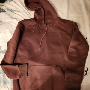 SHEIN Chocolate Brown Hoodie